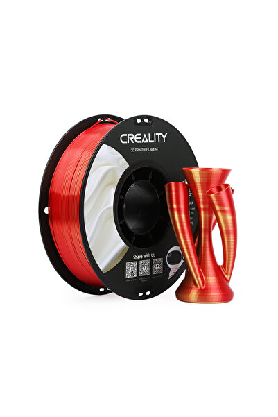 Creality CR-SILK PLA Filament Altın-Kırmızı Çift Renk 1.75mm 1kg