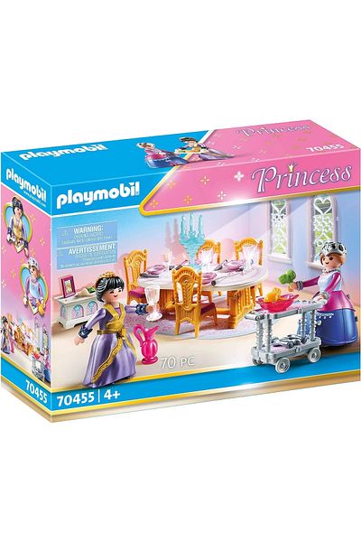 Playmobil 70455 Princess Castle Dining Room, Magical World for Princes and Princesses, Fun, Yar