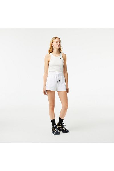 Lacoste Women's White Shorts