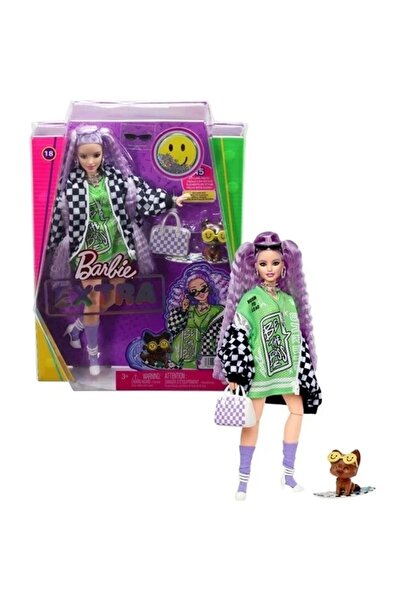 Barbie Extra - Spor Ceketli Bebek, 3 yaş ve üzeri, HHN10