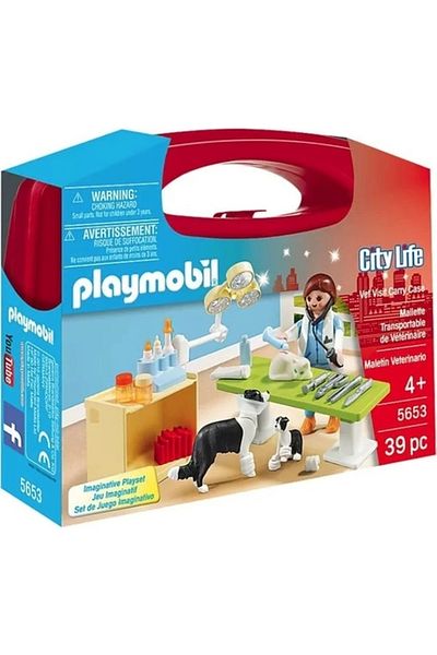 Playmobil Ozn City Life 5653 Veterinary, 4 Years and Above Oznstre 1094633