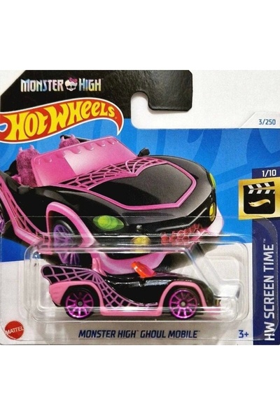 HOT WHEELS Tekli Arabalar Monster High Ghoul Mobile HTC80