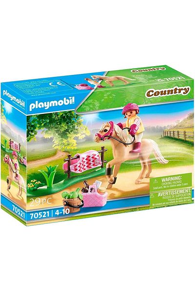 Playmobil 70521 Beige Pony and Cavaliere Set