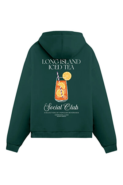 Mounte Bianca Unisex Long Island - Obična majica sa kapuljačom