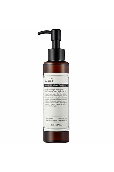 Dear Klairs Gentle Black Deep Cleansing Oil 150ml