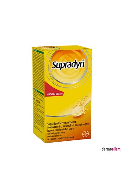 Supradyn Coenzyme Q10 30 Effervescent Tablet