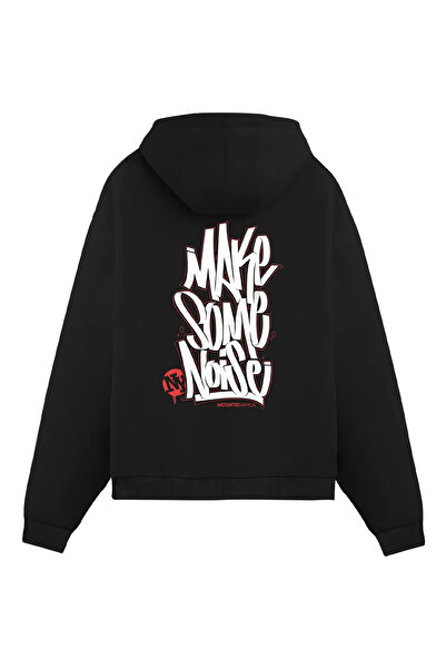 Mounte Bianca Unisex Make Some Noise - Regular Hoodie