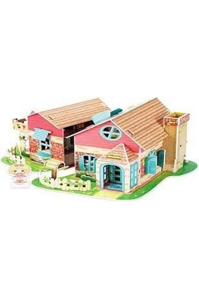 Cubic Fun 3d Puzzle Cute Villa P615h Sweet Villa