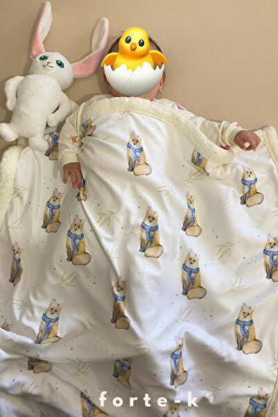 ECEMRE Dijital Baskılı Bebek & Çocuk Battaniyesi - Polar & Peluş Bebek & Çocu...