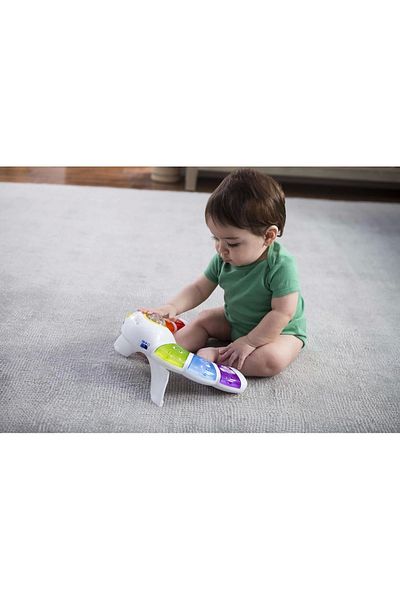 Baby Einstein محطة أنشطة الساطع والاستكشاف، قطعة واحدة (عبوة من 1) مع 4 لغات و3 أوضاع