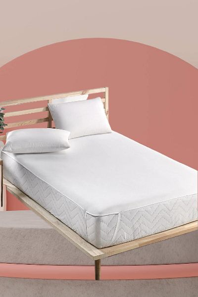 Evony Evony 200x200 Cm Liquid Proof Double Mattress Mattress Protector