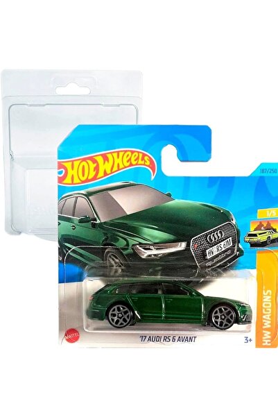 HOT WHEELS 17 Audi Rs 6 Avant Yeşil- HKH69