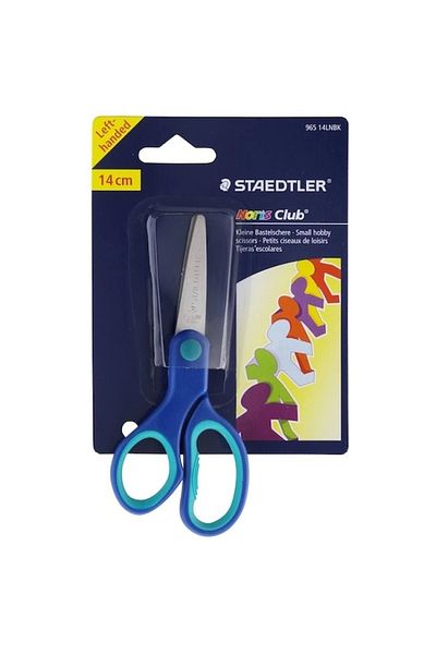 Staedtler Noris Clup Left Hand Scissors - 965 14 Lnbk, 14 Cm