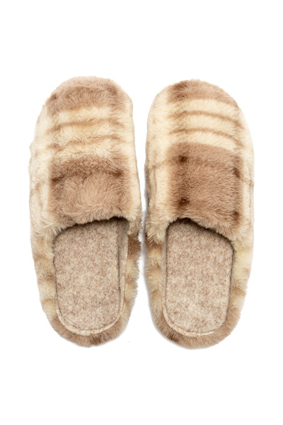 Twigy Darlene Beige Women's House Slippers - Size 36/41
