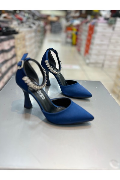 Hacıoğlu Ayakkabı Kralj Satin Zglob Kaiš Sa kamenčićima Stilski Cipele sa šti...