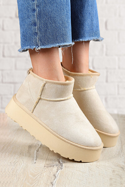 Vojo Ug Model Γυναικείες Μπότες - Με Χοντρή Σόλα και Γούνα