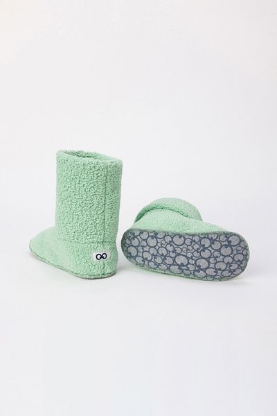 Woody Velsoft Booties-Boo - Mintgrün 719 Modell