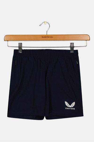 Castore Kids Boy Sportswear Fit Training Shorts, Navy Blue