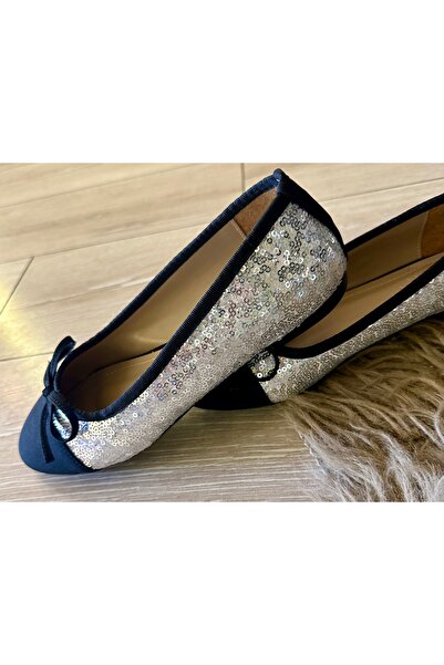 purple shoes Payetli fiyonklu babet