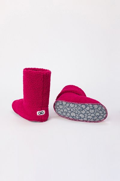 Woody Velsoft Booties-Boo - 357 Plum Model