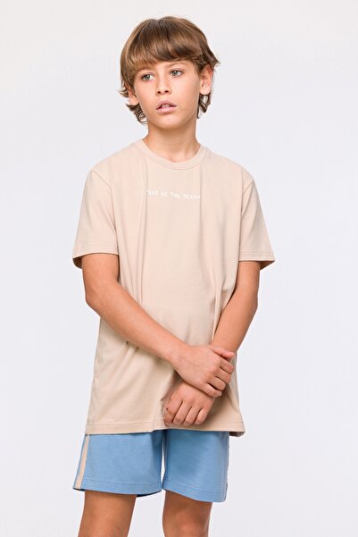 Woody Pijamale pentru băieți 2-8 ani-Qpa - 210-Ecru închis