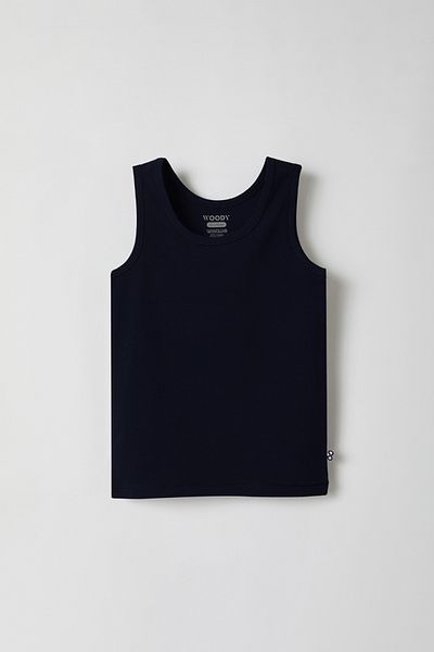 Woody 2-8 Years Old Boy Black Undershirt - 199 Model