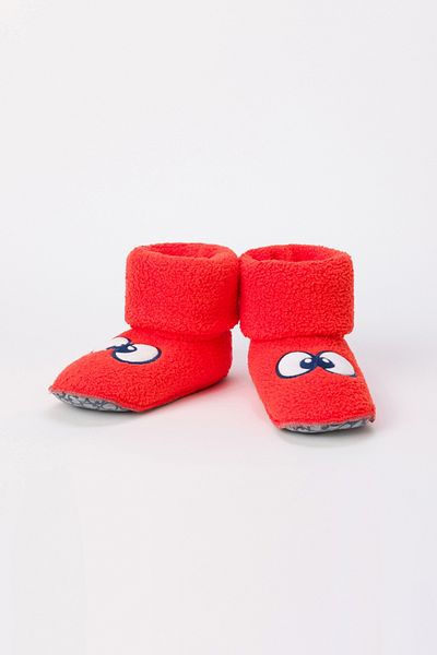 Woody Velsoft Booties-Bor - Pomegranate Flower 403