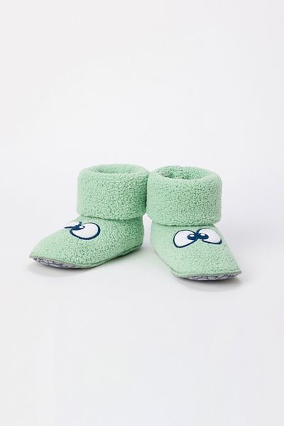 Woody Velsoft Booties-bor 719-mint Green