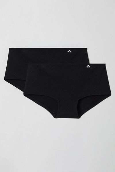 Woody 10-16 Years 2-Piece Girl's Panties-Hıd - 199-black