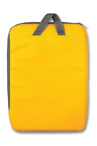 ÜMİT ÇANTA Servietă și geantă pentru laptop/notebook Cennec Vertical Mustard - Compatibilă de 15,6 inchi - Femei