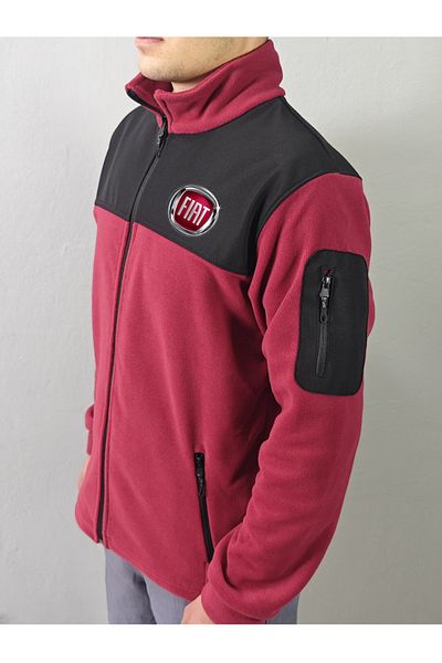 dafri ΜΠΟΥΦΑΝ FLEECE ΜΕ ΦΕΡΜΟΥΑΡ ΜΕ ΛΟΓΟΤΥΠΟ FİAT