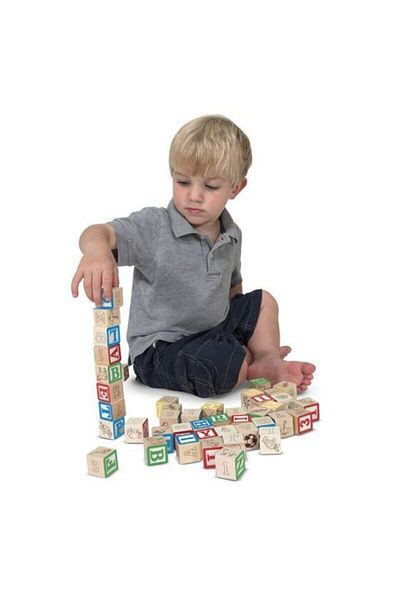 Imaginarium Wooden Block Tangram - Abc/123 Gift