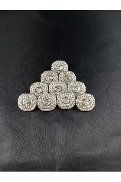KULMAÇ AKSESUAR 6-Piece Series - Multi-Stone Button
