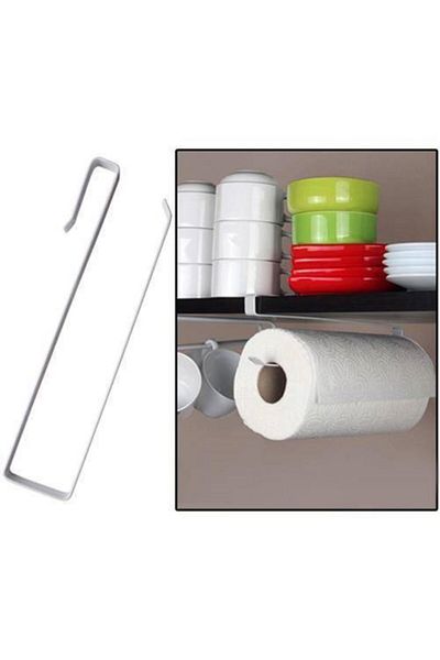 Vi Caro 2Pcs Metal Paper Towel Cup & Mug Hanger Paper Towel Holder Hanger