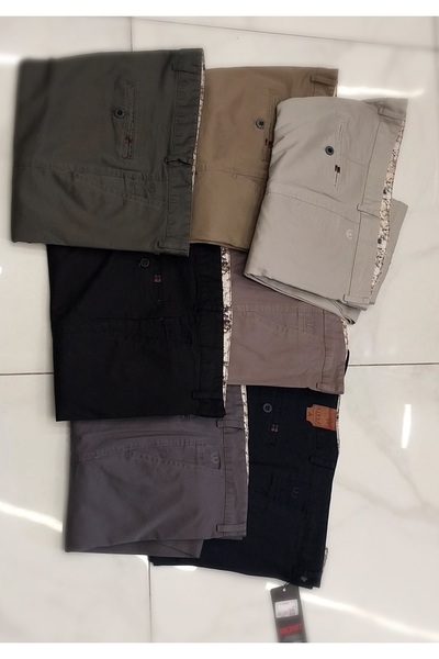 Cinar erkek giyim erkek keten pantolon klasık kesim kumaş model