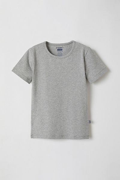 Woody 10-16 Years Old Boy Athlete-bat - 121-grey Melange