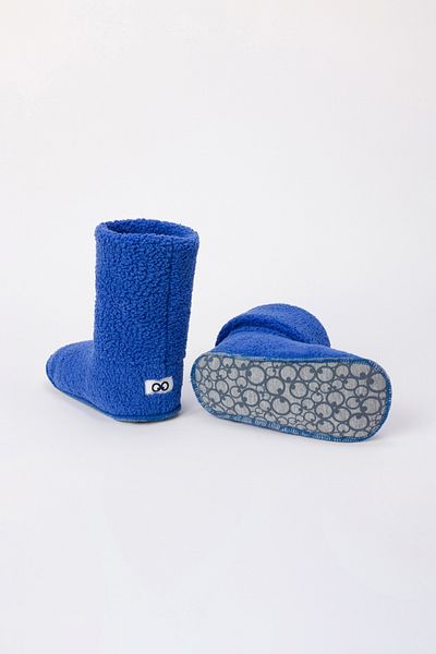 Woody Velsoft Booties-Boo 875 Blue