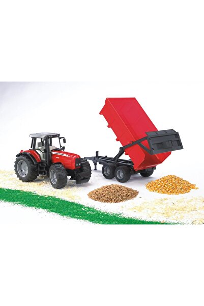 Genel Markalar Massey Ferguson 7480 Traktör & Römork BR02045