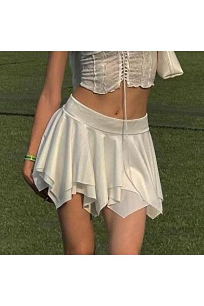 DEEP BEACH Асиметрична двошарова спідниця