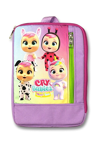 ÜMİT ÇANTA Cennec Dikey Lila CRY Babies Kız Çocuk Tablet Çantası - (10,9 İnç ...