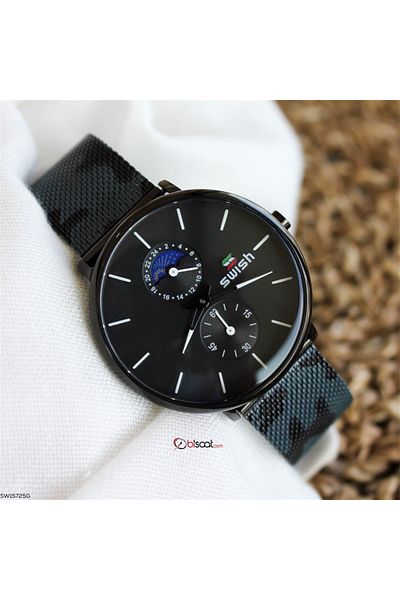 Swish Sw15725g Men's Wristwatch