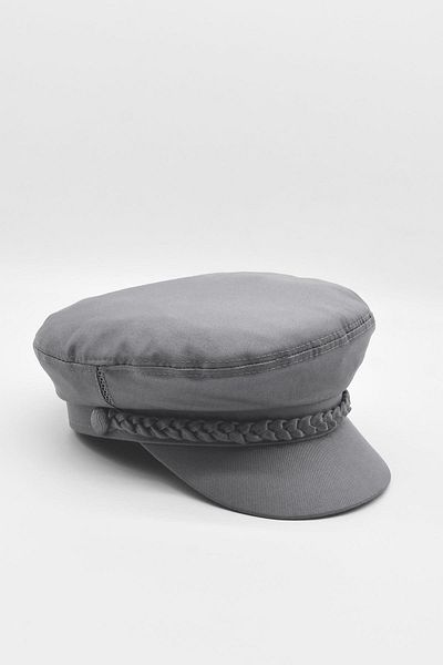 Külah Men's Driver Cap Flat Cap Captain Hat - Gray