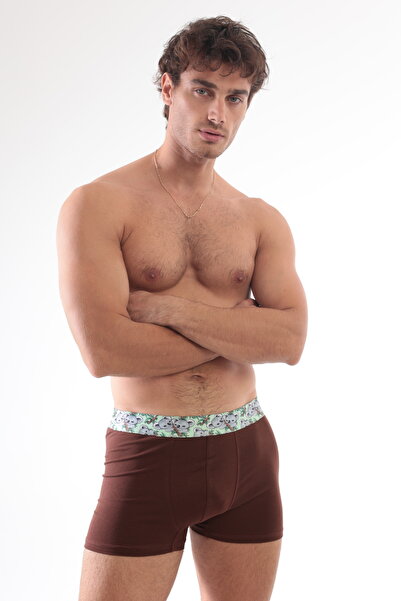 Saint Sail Ανδρικά μποξεράκια από βαμβακερό εύκαμπτο ύφασμα Lycra με εμπριμέ πολύχρωμο σχέδιο κοάλα