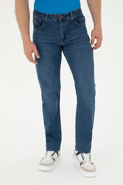 U.S. Polo Assn. Мъжки светлосини дънки с права кройка 50286455-dn0021