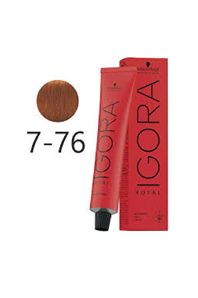 Igora Schwarzkopf Igora Royal 7-76 Saç Boyası 60ml