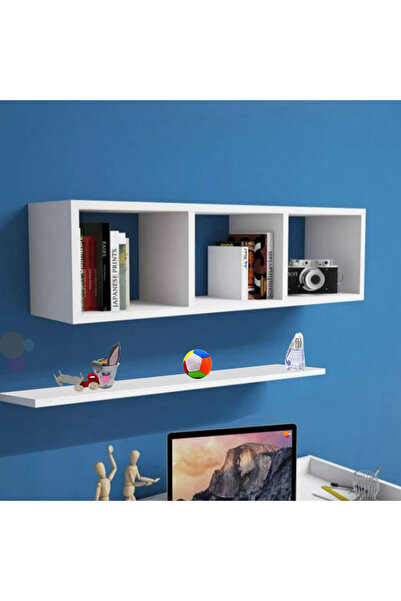 Modilayn ARDİN DUVAR RAFI KİTAPLIK