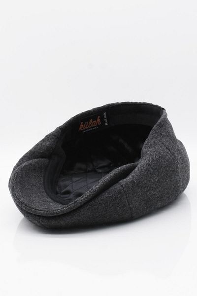 Külah Italian Cap Anthracite Men's Hat Wool Cap