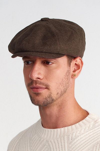 Külah Men's Brown Cap Baretta Blinders Hat