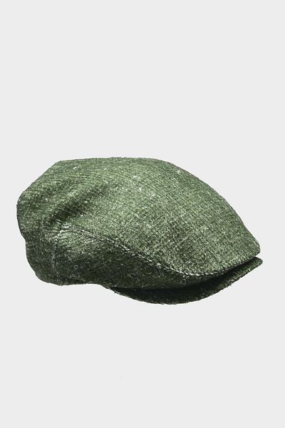 Külah Men's Green London Hat Summer Sack Woven Sports Beanies