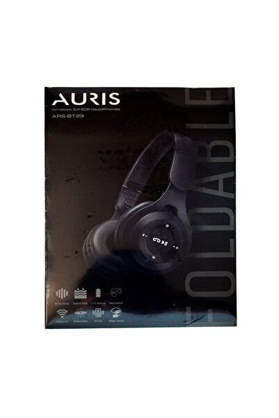Auris ARS-BT23 Katlanabilir Kafa Üstü Kablosuz Bluetooth Kulaklık